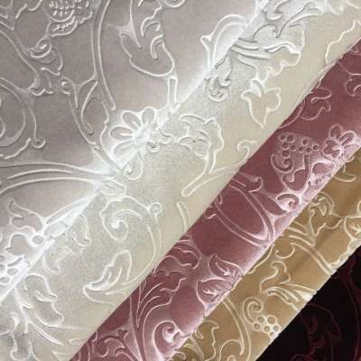 3D embossed sofa fabric velvet fabric